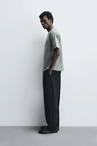 T-SHIRT BRODÉ POISSON