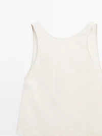 Long flowing dress with ruffles