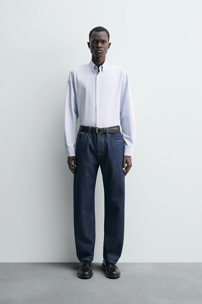 REGULAR FIT POPLIN SHIRT