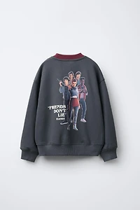 STRANGER THINGS ™/ © NETFLIX PRINT SWEATSHIRT