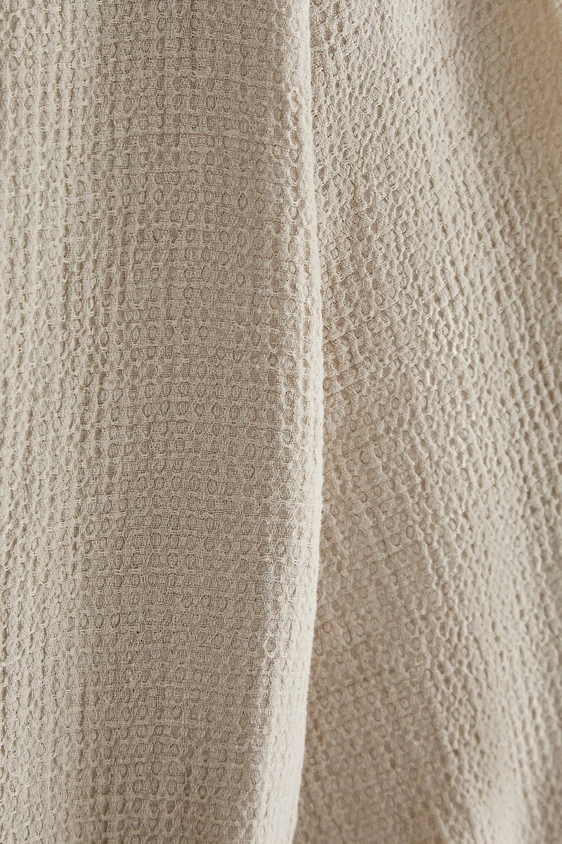 PEIGNOIR LIN WAFFLE