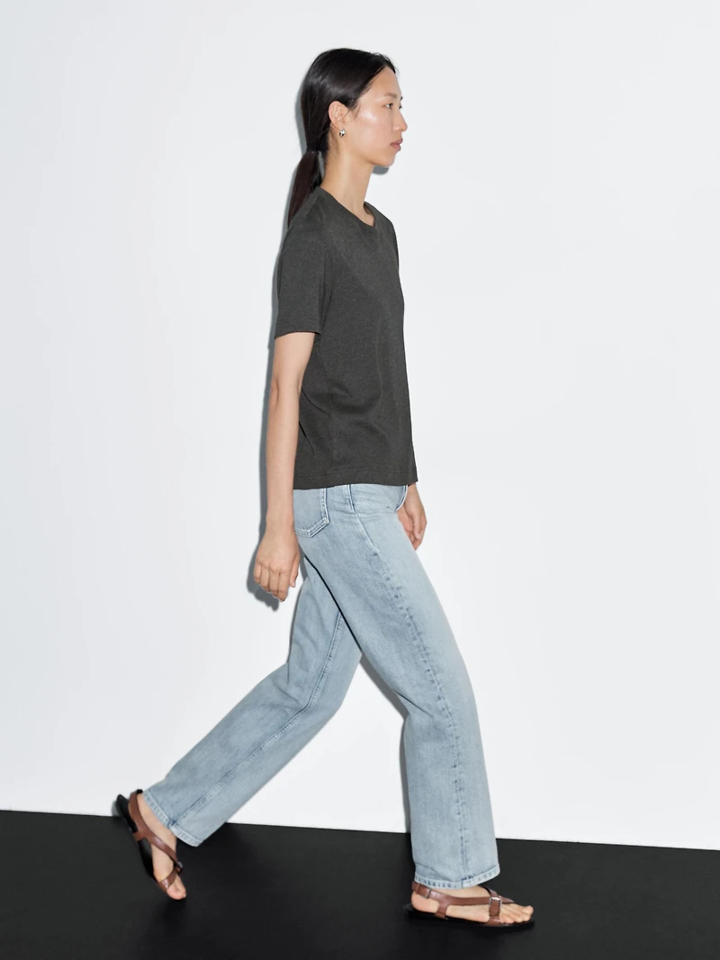 100% cotton short-sleeve T-shirt