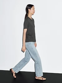 100% cotton short-sleeve T-shirt