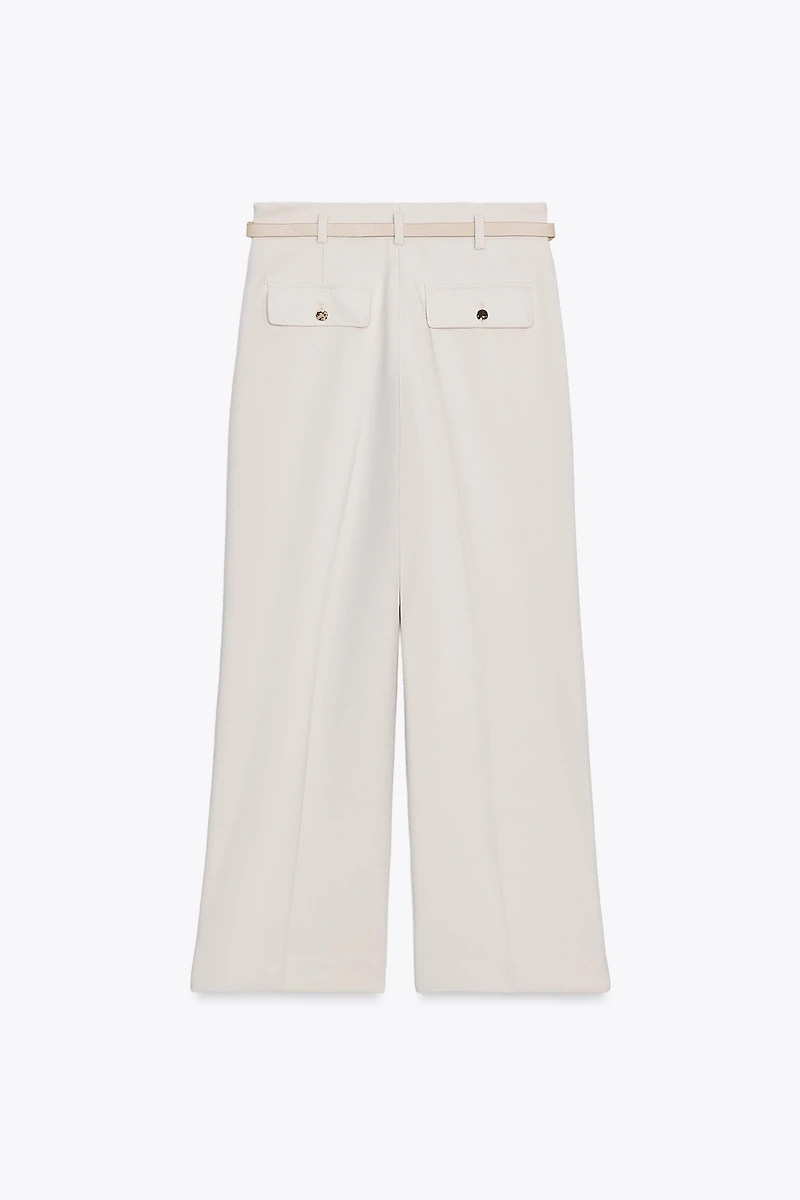 PANTALON LONGUEUR 7/8 CEINTURE CHAÎNE