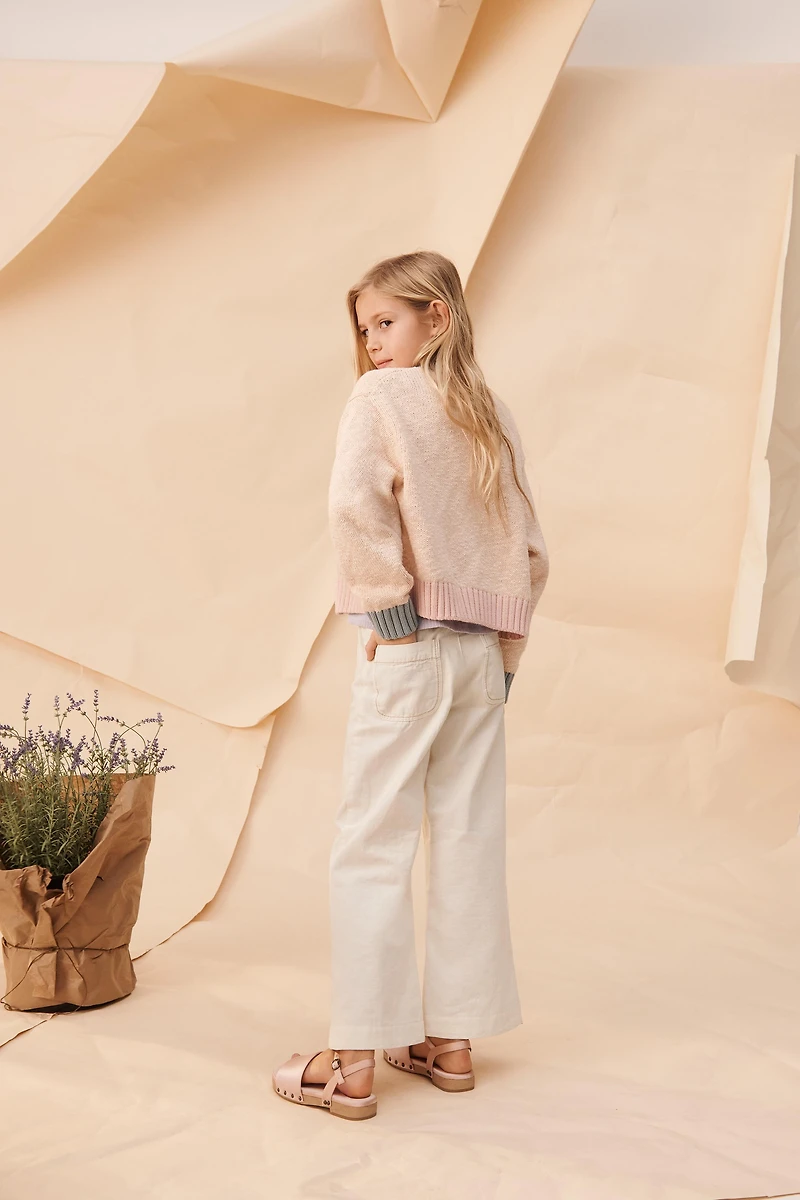 LIMITED EDITION FLARE PANTS WITH TOPSTITCHING
