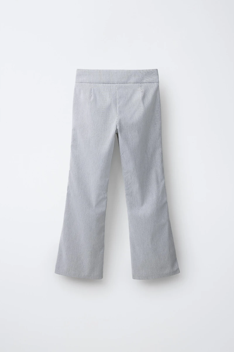 STRIPED FLARE PANTS