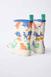 DINOSAUR RAIN BOOTS
