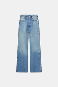 JEAN TRF WIDE LEG TAILLE HAUTE