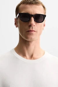 KNIT REGULAR FIT T-SHIRT