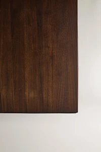 WOODEN CUBE SIDE TABLE