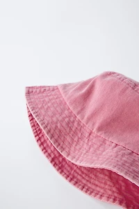 WASHED EFFECT BUCKET HAT