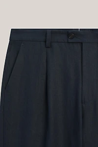 Total look darted linen trousers - LIMITED EDITION