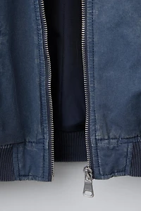 BLOUSON BOMBER EFFET USÉ STITCH & ANGEL © DISNEY