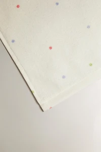 KIDS' VELOUR DOTTED TOWEL
