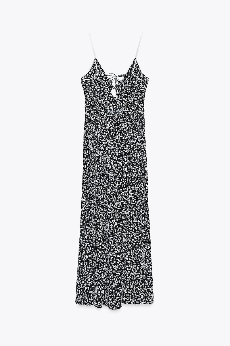 ROBE MIDI IMPRIMÉE FLORALE