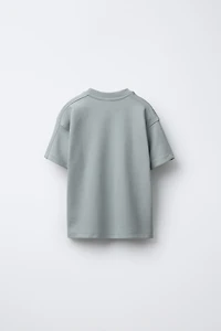 ENSEMBLE T-SHIRT ET BERMUDA INTERLOCK ÉTIQUETTE