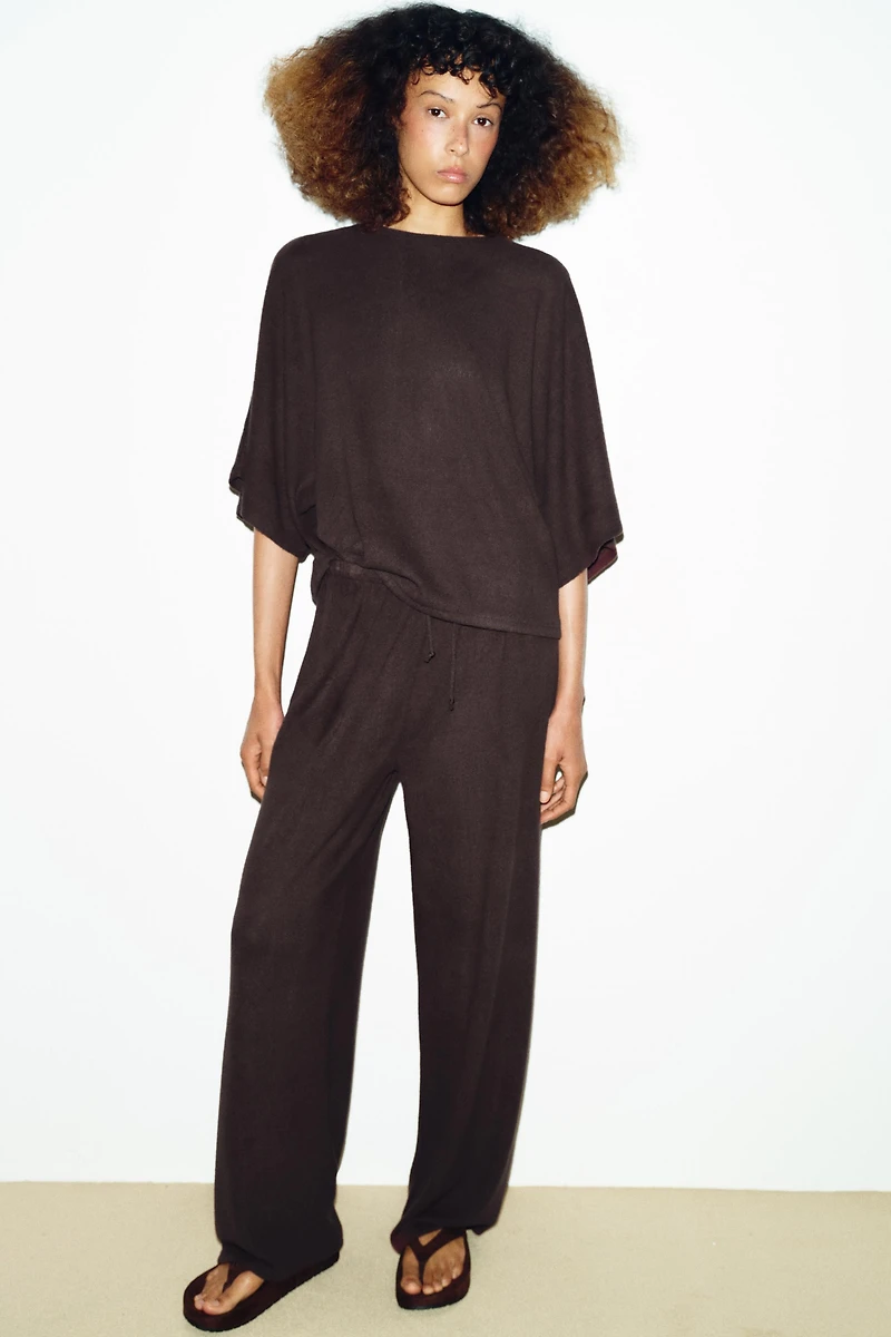 RUSTIC WIDE LEG PANTS