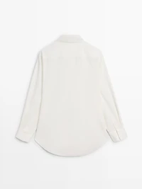 Chemisier boutons fantaisie 100 % coton