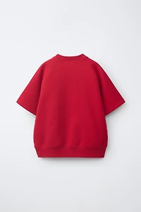 INTERLOCK SPORTY LOGO SWEATSHIRT