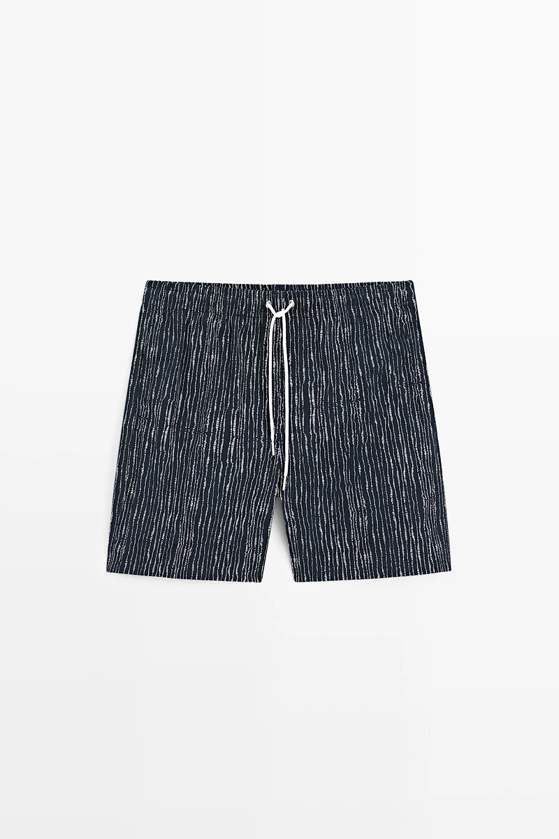 Short de bain imprimé