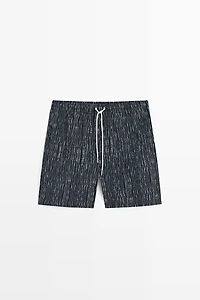Short de bain imprimé