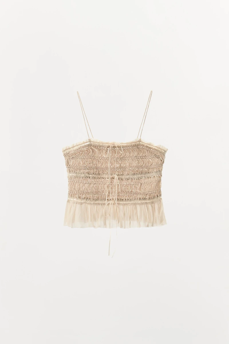 COMBINATION TEXTURED TOP