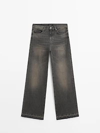 Jean flare taille moyenne