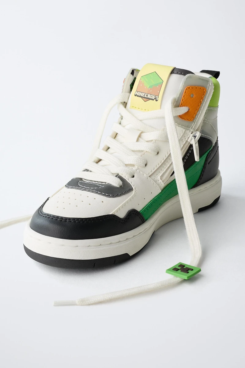 MINECRAFT © MOJANG AB. ™ HIGH TOP SNEAKERS