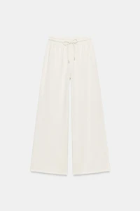 PANTALON LARGE EN MOLLETON