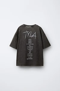TYLA © WASHED EFFECT T-SHIRT