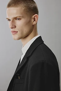 100% WOOL SUIT BLAZER