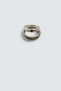 2-PACK OF COMBINED METAL RINGS