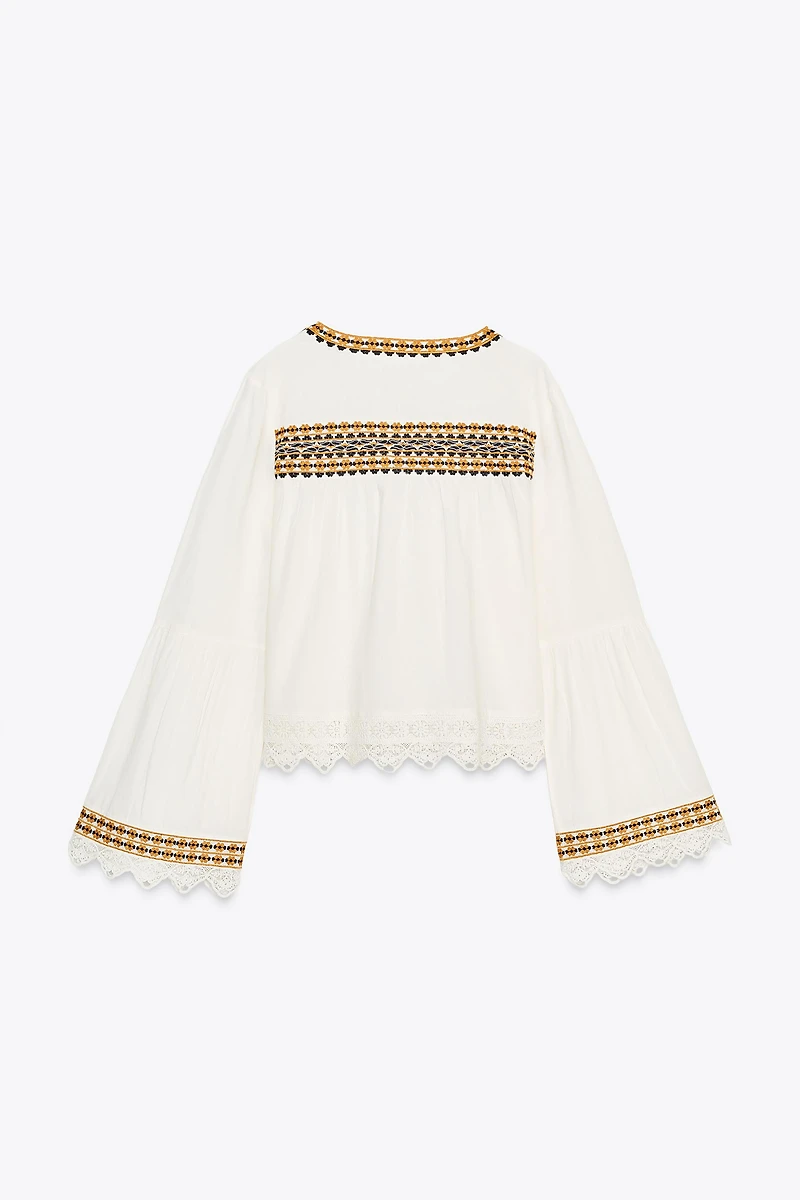 EMBROIDERED SHIRT ZW COLLECTION
