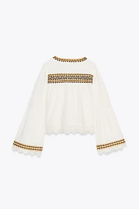 EMBROIDERED SHIRT ZW COLLECTION