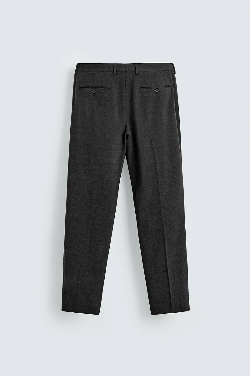 PANTALON DE COSTUME STRUCTUR