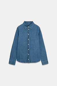 CHEMISE EN DENIM SLIM ZW COLLECTION