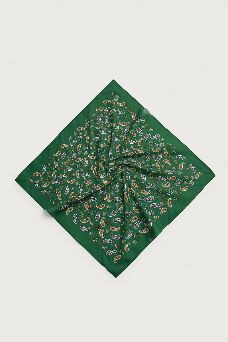 GEOMETRIC PRINT BANDANA