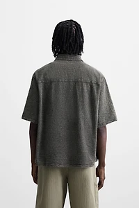 WASHED TEXTURE SHIRT