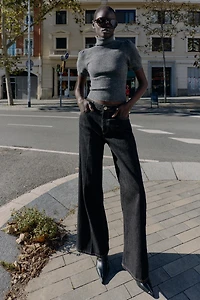 PUFF SHORT SLEEVE KNIT JUMPER