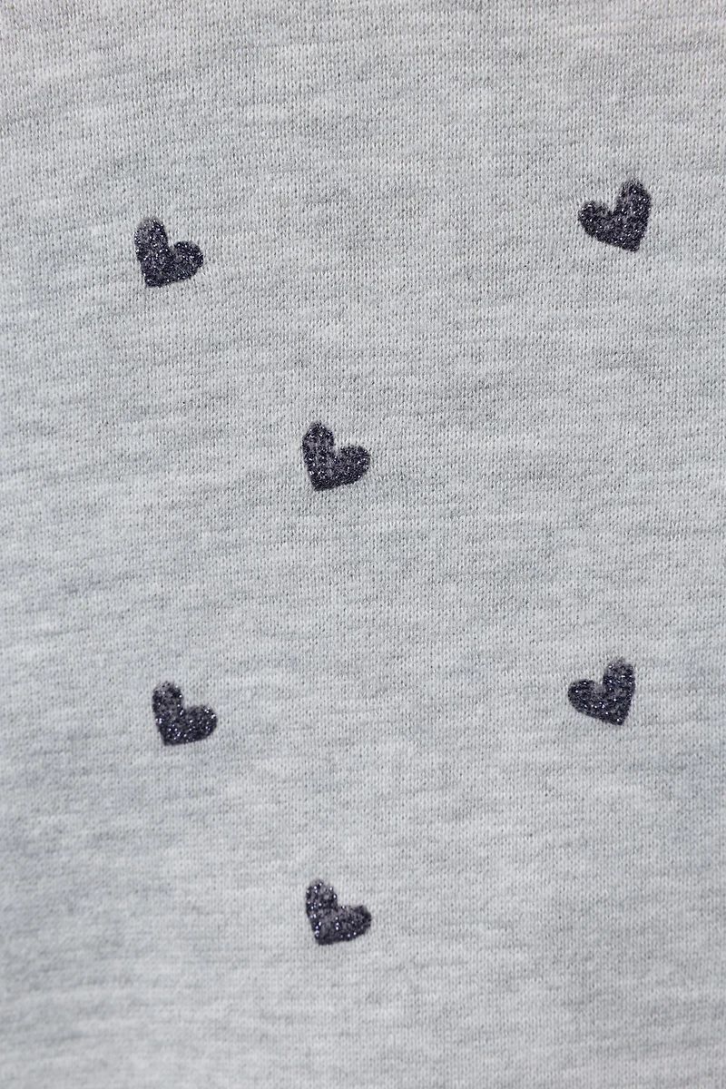 SWEAT À IMPRIMÉ BRILLANT