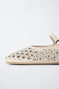SPARKLY CUT-OUT MARY JANES