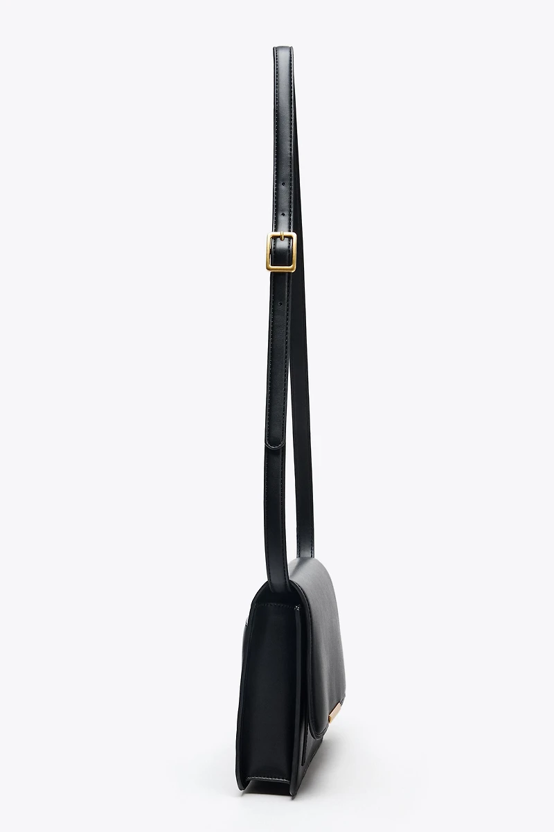 CROSSBODY BAG WITH METAL DETAIL