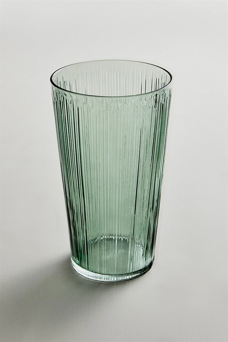 TALL DECORATIVE GLASS VASE