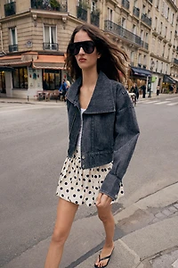 JUPE-PANTALON BALLON À POIS