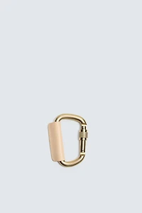 AARON LEVINE X ZARA LEATHER DETAIL CARABINER