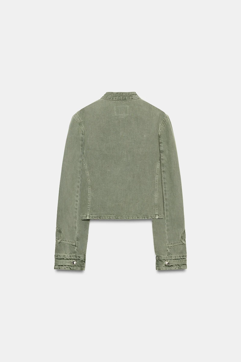 FITTED BUTTON JACKET
