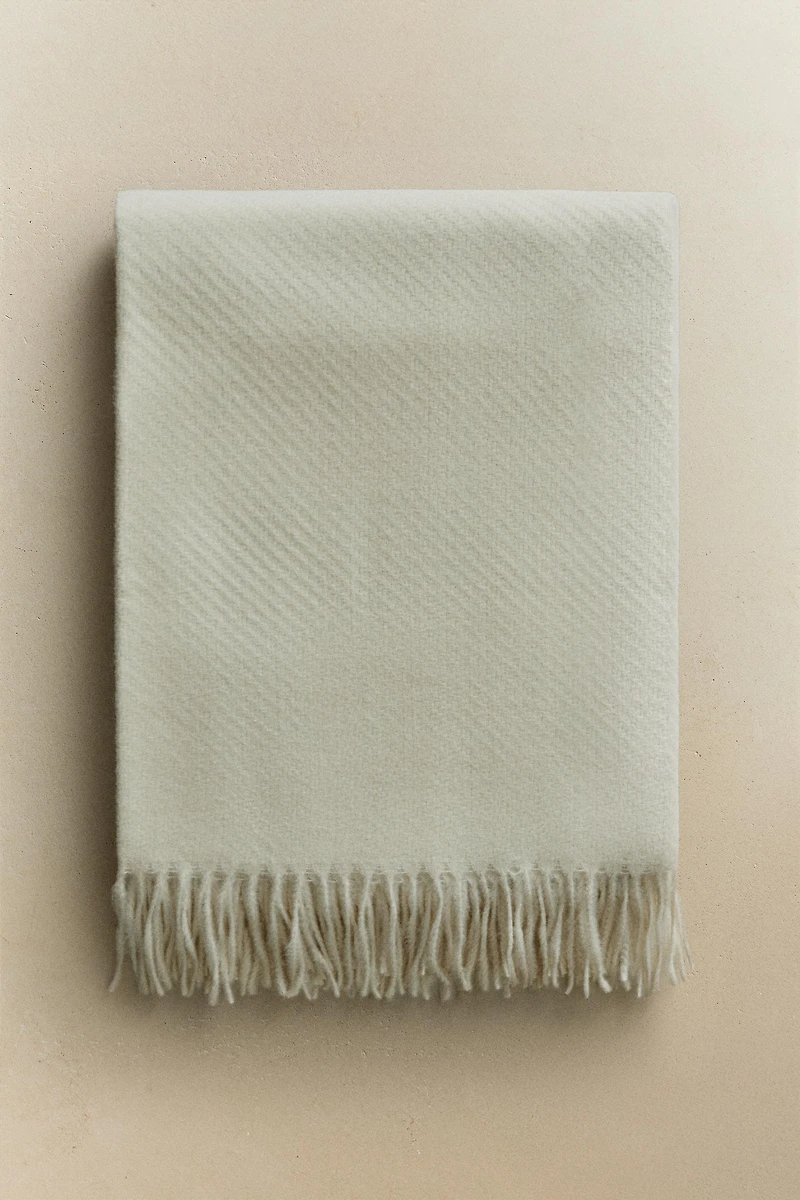 PLAIN TEXTURED BLANKET