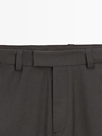 100% wool suit trousers - LIMITED