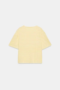 T-SHIRT RAYURES MANCHES COURTES