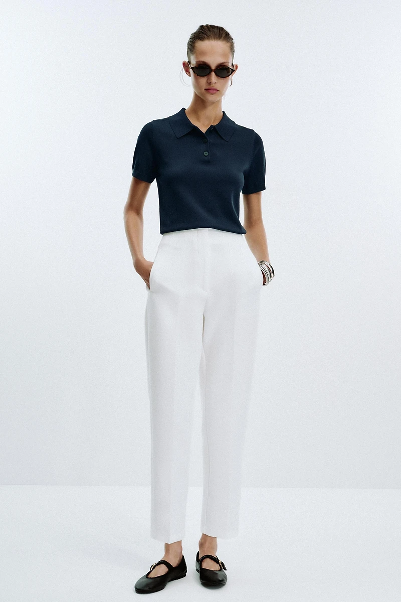 PANTALON TAILLE HAUTE